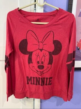 Disney Minnie Mouse Red Jersey Tee